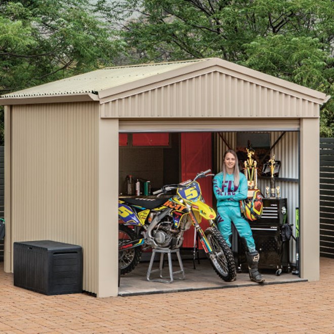 Gable Roof Garages Stubbie 01