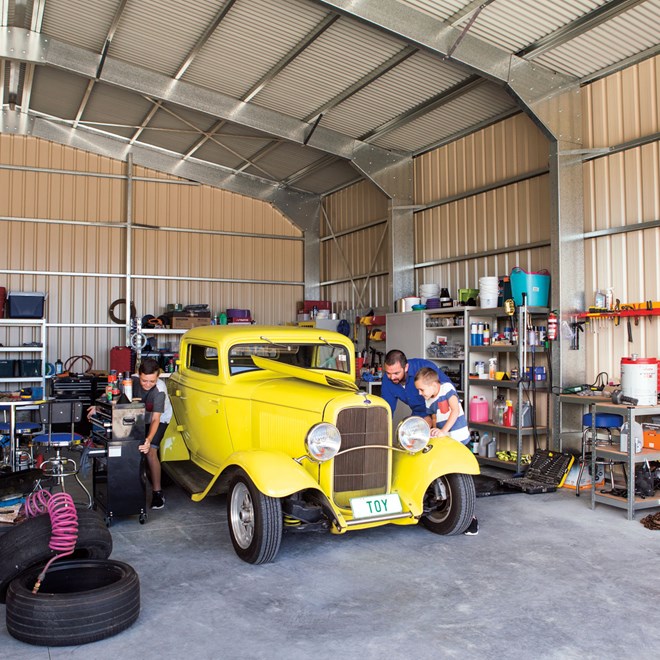 Garages Storage Shed Gable Rural Industrial 34