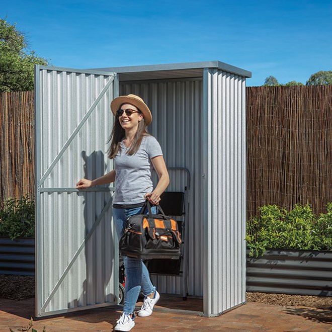 Garden Sheds Storage Shed Handi Saver Hinged 03