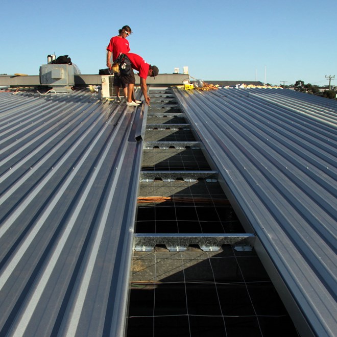 Steel Framing Re Roofing Roofcap Batten 04