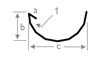 Flashings Roof Flashing Standard Drawing Segmented Trough Gutter With Modified Bead