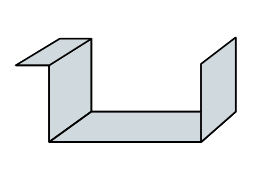 Flashings Roof Flashing Tapered Drawing Box Gutter With Single Outfold