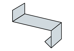 Flashings Roof Flashing Tapered Drawing Square Sill Flashing With Return