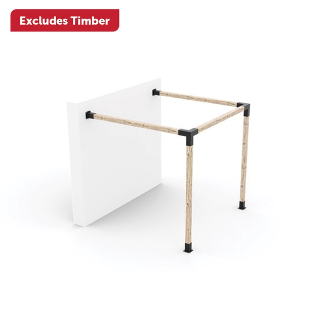 Toja Grid Wall Mounted Pergola Kit