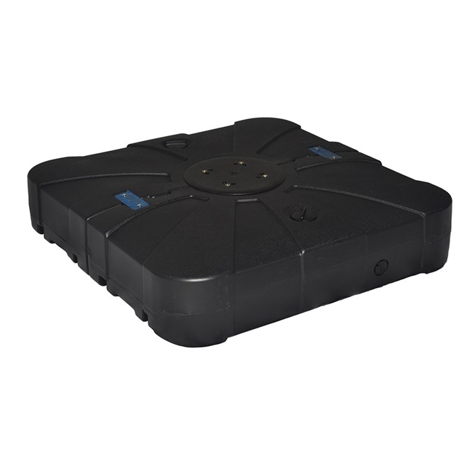Large Tank Umbrella Base on Wheels Black