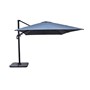 3x3m Square Cantilever Umbrella Charcoal