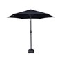2.7m Hexagonal Porch Umbrella Black