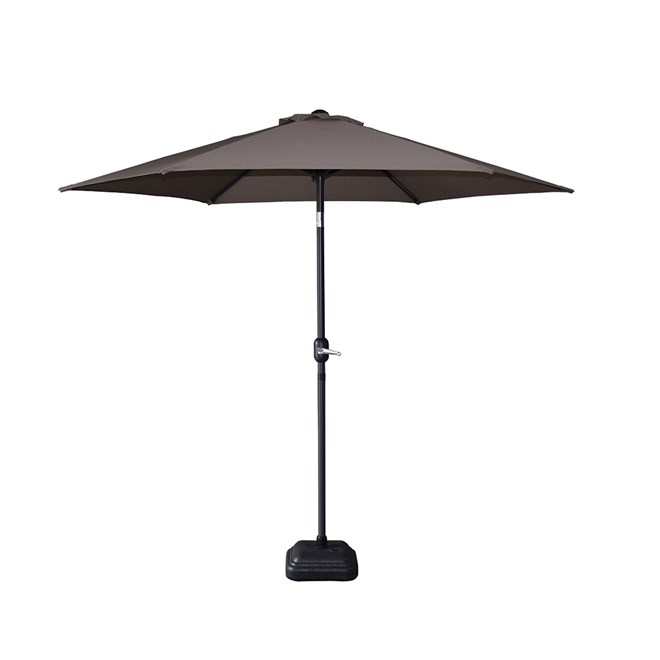 2.7m Hexagonal Porch Umbrella Taupe