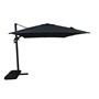 3x3m Square Cantilever Umbrella Black
