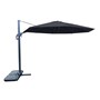 3.3m Octagon Cantilever Umbrella Charcoal