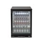 Euro Black Finish 138L Single Door Beverage Cooler RH