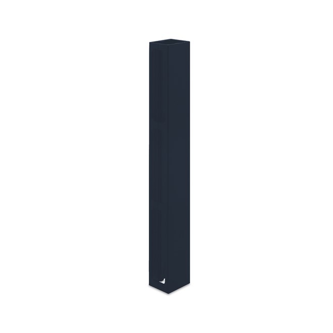 Ezi-Slat Mid Rail Suit 75mm Blades 9mm Spacing Mountain Blue 2400mm L