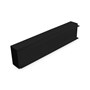 Ezi-Slat Rectangular Cap 70x47mm Black 5000mm L
