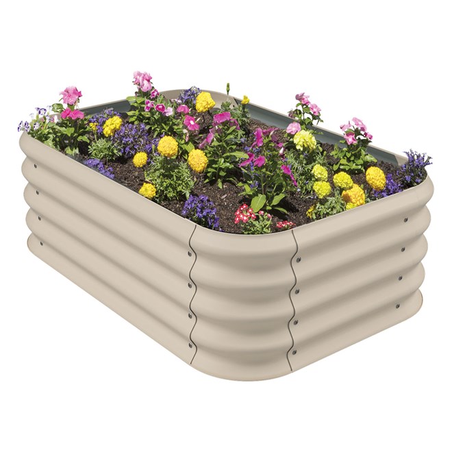 Corrugated Raised Garden Bed Kit Merino