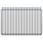 Squash Top Fence Gate 2450 x 2100mm Black