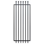 Squash Top Fence Gate 975 x 1800mm Black