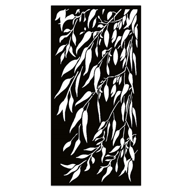 Gum Painted Decorative Screen 2400x1200mm