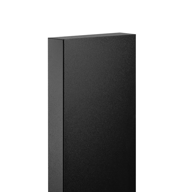 Feature Fencing Matt Black 1.1m Vertical Upright