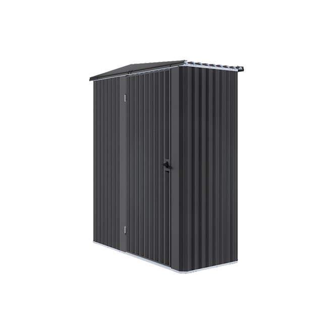 Handi-Mate Hinged Door Shed HM1 Gun Metal Grey