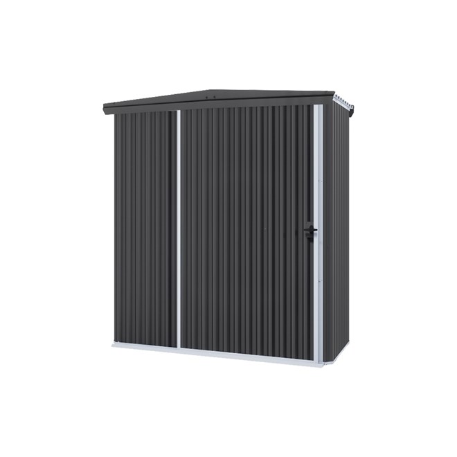 Handi-Mate Sliding Door Shed HM1 Gun Metal Grey