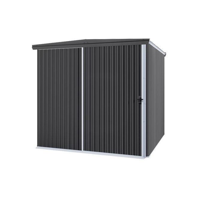 Handi-Mate Sliding Door Shed HM5 Gun Metal Grey