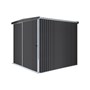 Handi-Mate Sliding Door Shed HM5 Gun Metal Grey
