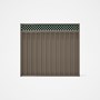 Good Neighbour® Superdek® Screen Top Extension Panel Frame: Beige, Lattice: Green