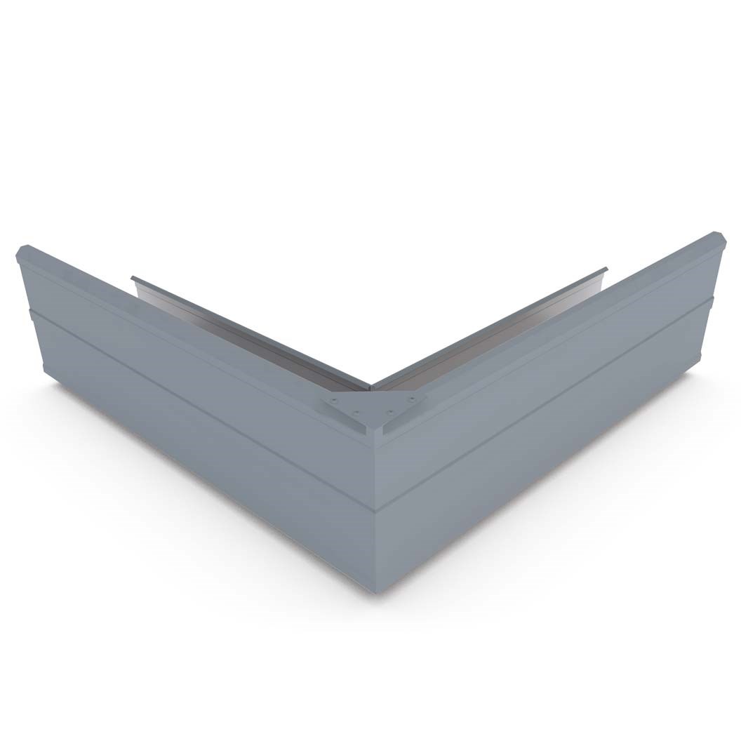 VFM Gutter External Mitre Armour Grey